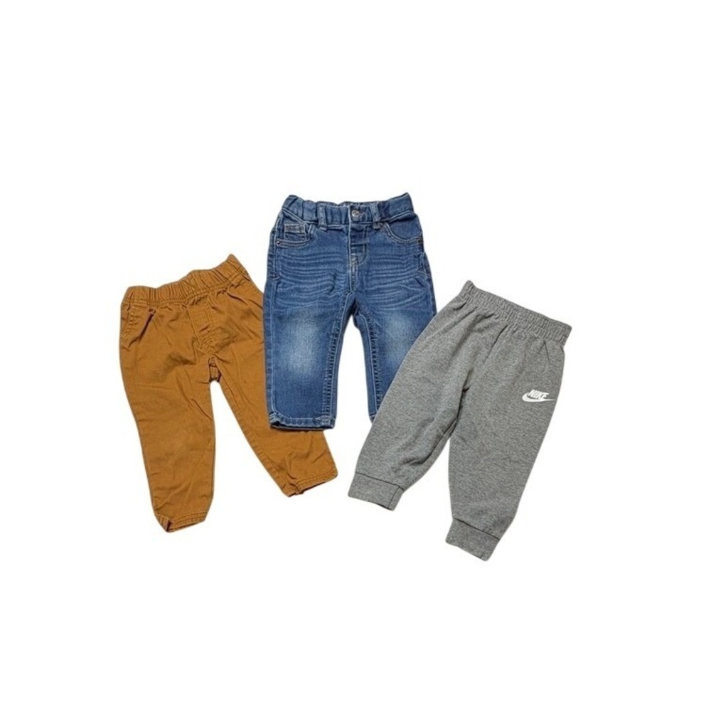 Bundle of 3 Carter's Nike Cat & Jack Jeans Adjustable 18 Months Pants Jogger